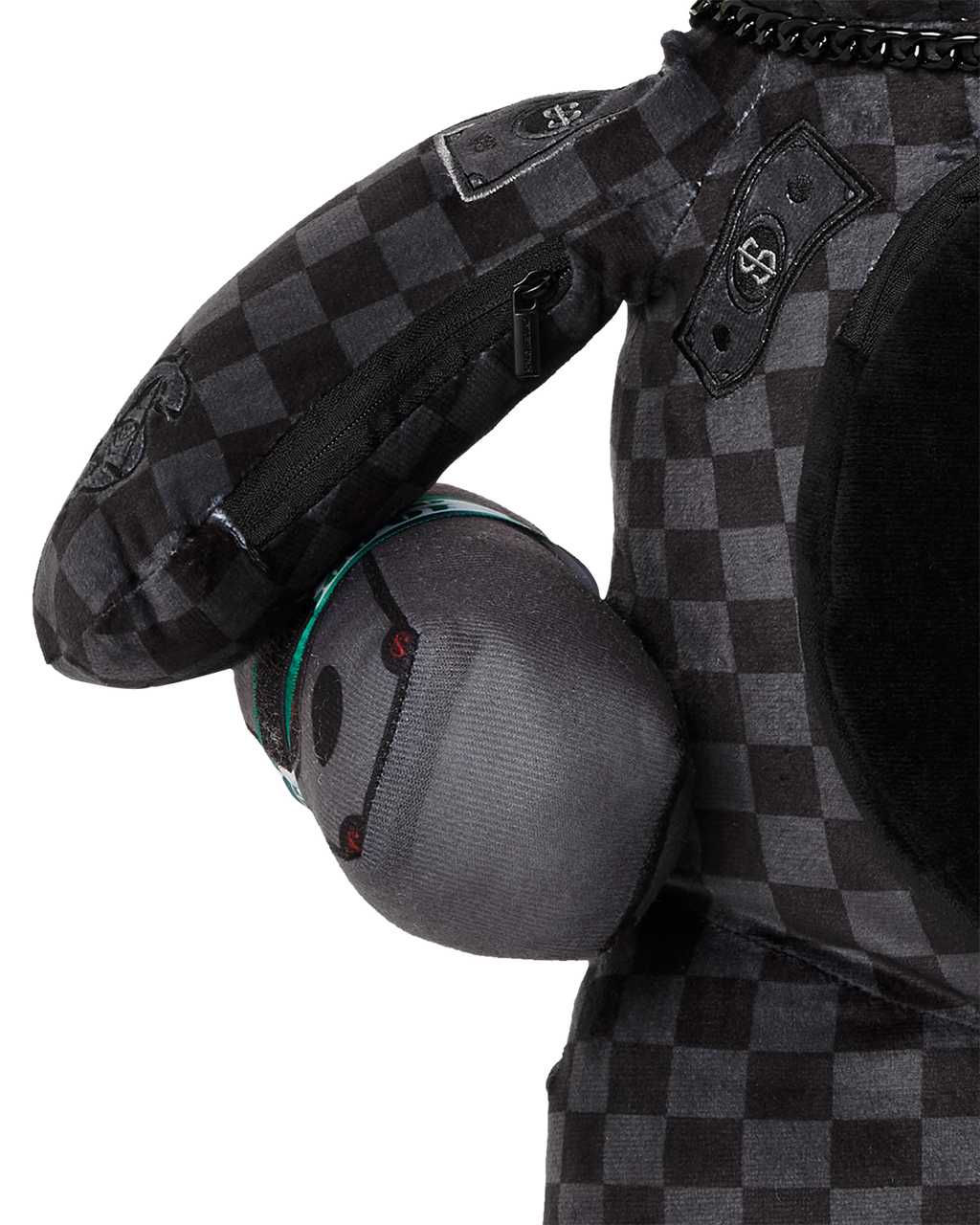 SPRAYGROUND 'WHAT THE BEEP' SHARK MONEYBEAR TEDDYBEAR BACKPACK