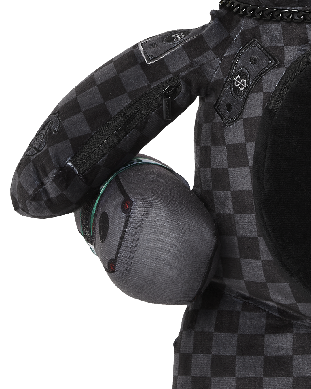SPRAYGROUND 'WHAT THE BEEP' SHARK MONEYBEAR TEDDYBEAR BACKPACK
