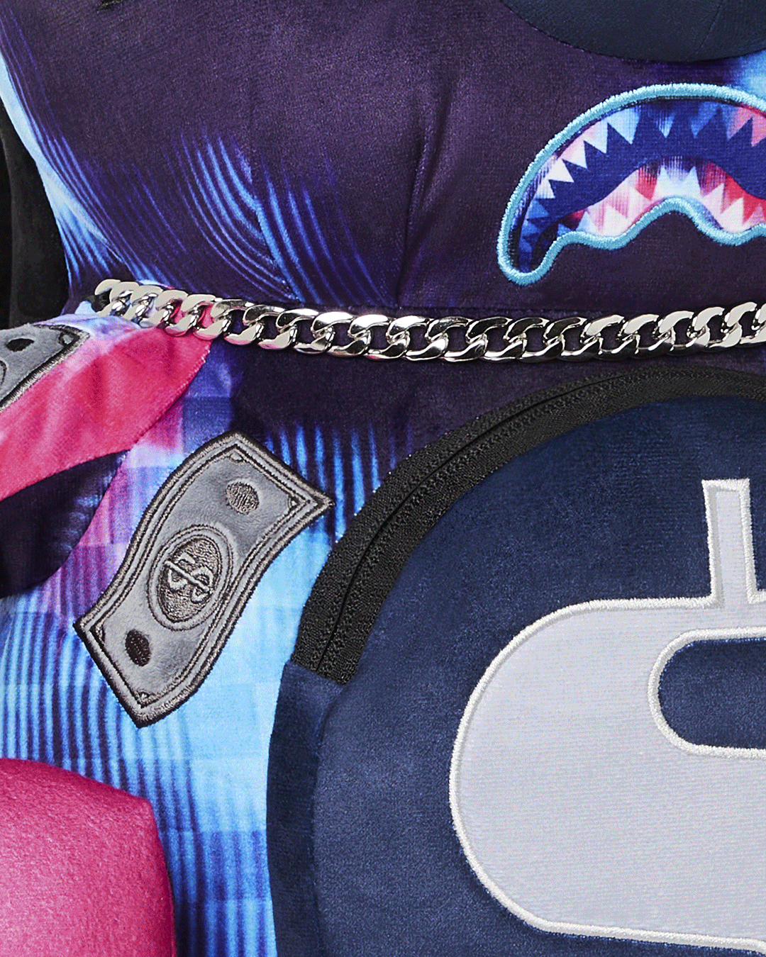 SPRAYGROUND SHARKCLUB ELECTRONICA MONEYBEAR TEDDYBEAR BACKPACK