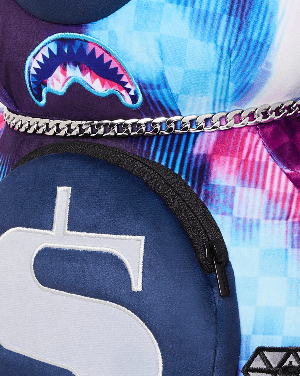 SPRAYGROUND SHARKCLUB ELECTRONICA MONEYBEAR TEDDYBEAR BACKPACK