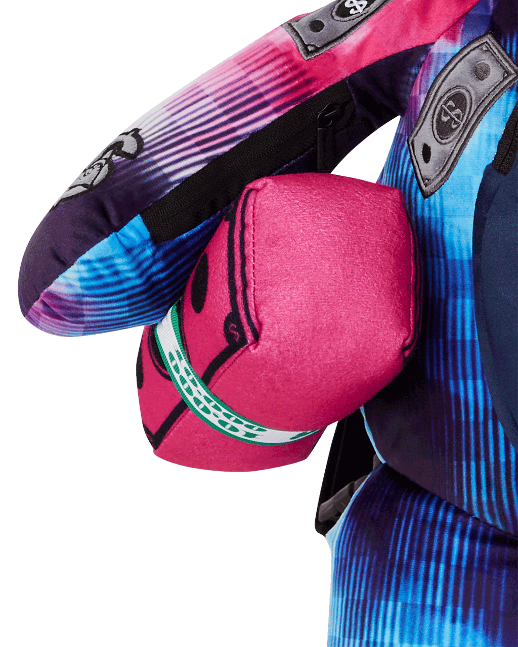 SPRAYGROUND SHARKCLUB ELECTRONICA MONEYBEAR TEDDYBEAR BACKPACK