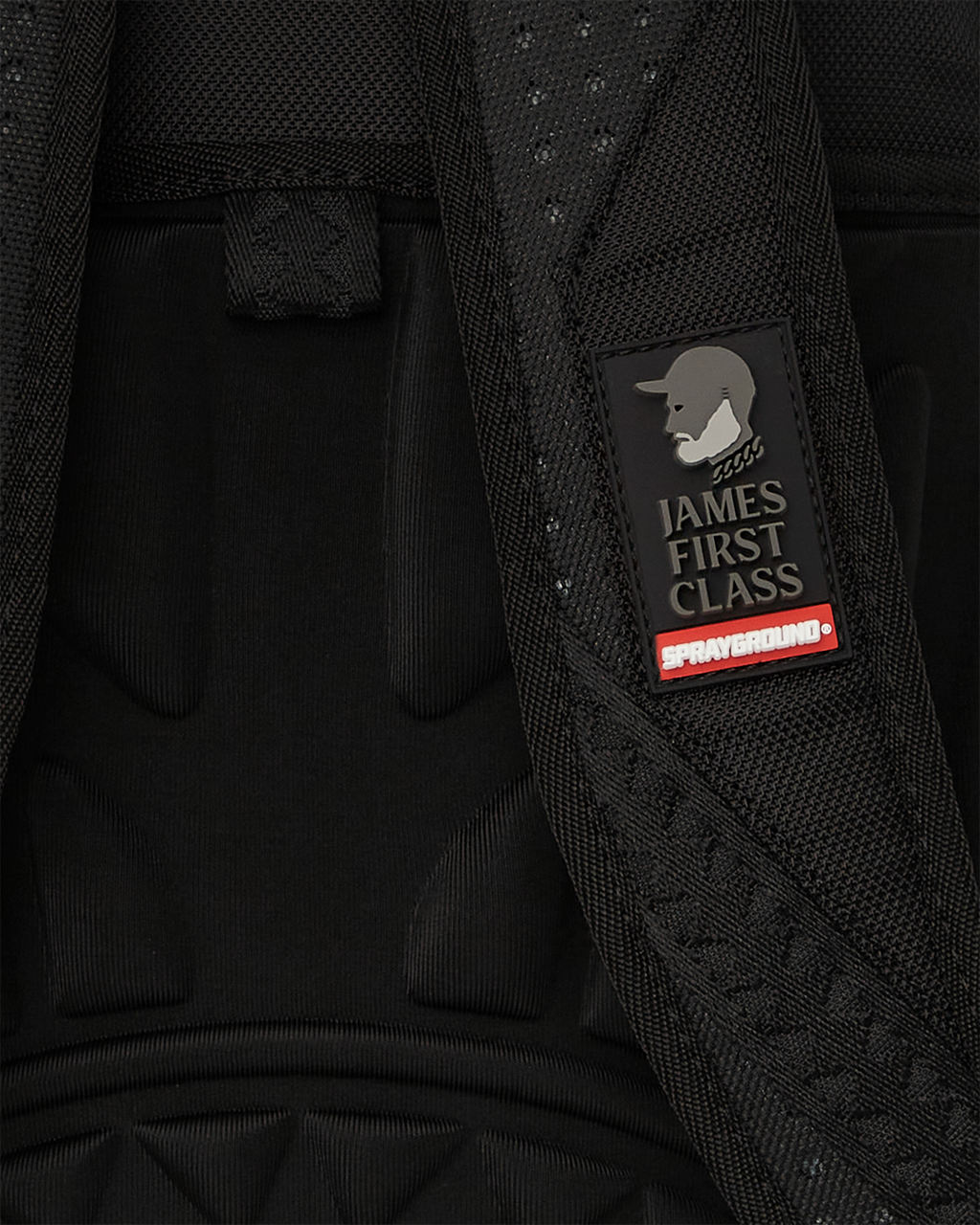 SPRAYGROUND JAMES FIRST CLASS I GOT THESE STAMPS BACKPACK