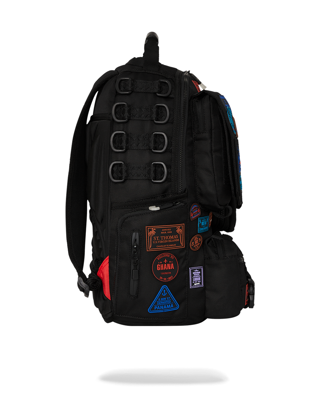SPRAYGROUND JAMES FIRST CLASS I GOT THESE STAMPS BACKPACK