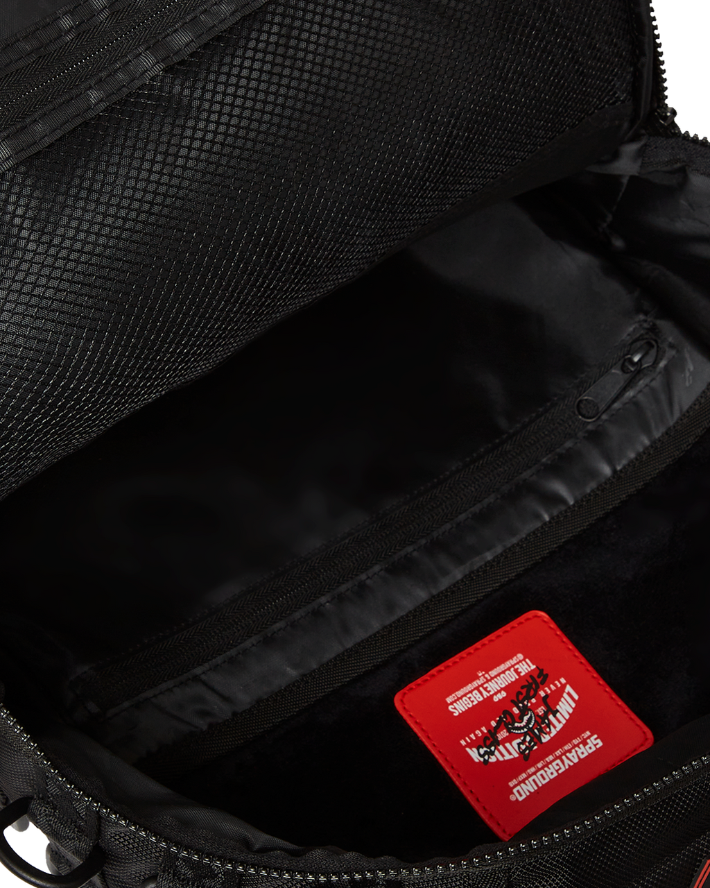 SPRAYGROUND JAMES FIRST CLASS I GOT THESE STAMPS BACKPACK