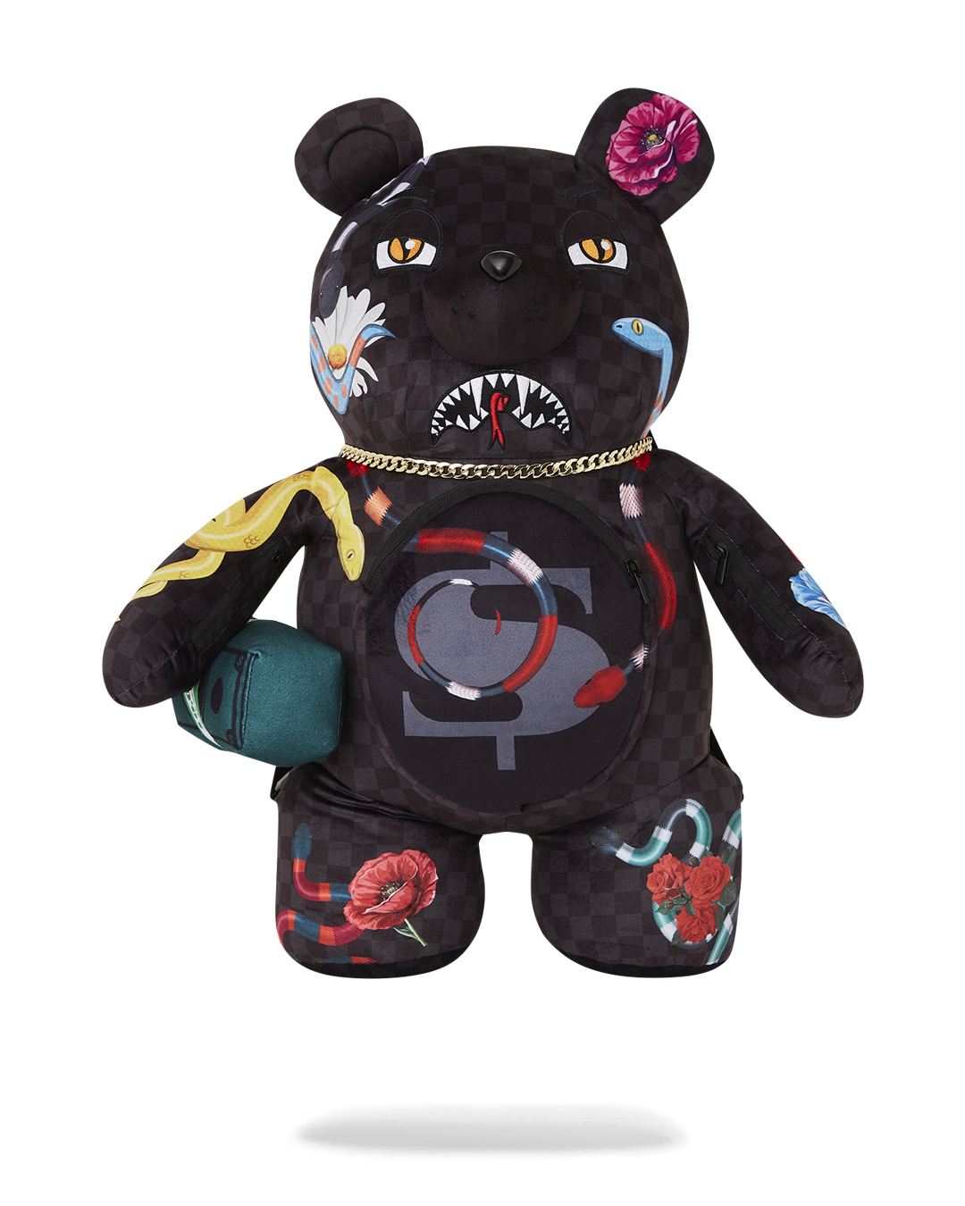 SPRAYGROUND JARDIN D'EDEN MONEYBEAR TEDDYBEAR BACKPACK