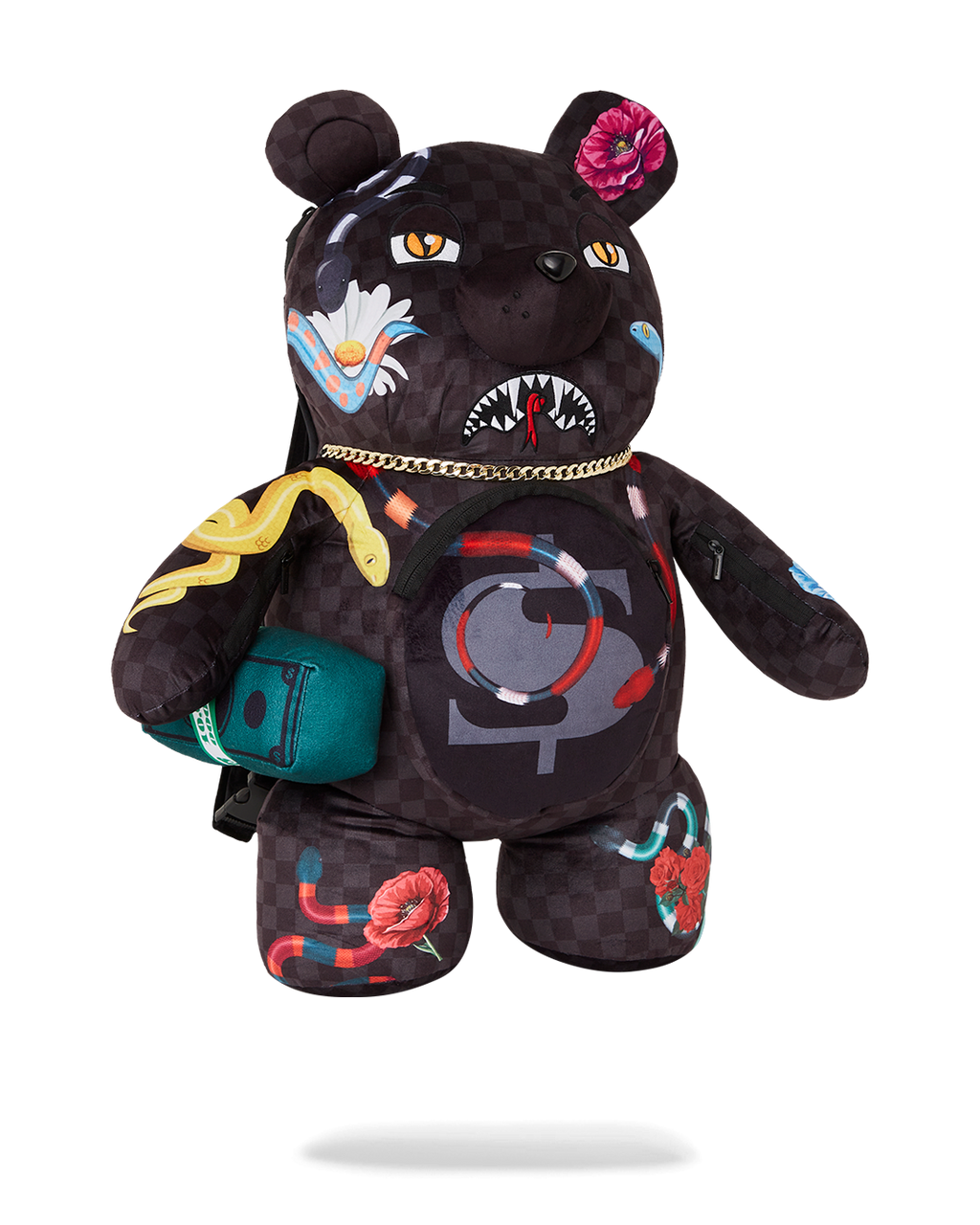 SPRAYGROUND JARDIN D'EDEN MONEYBEAR TEDDYBEAR BACKPACK