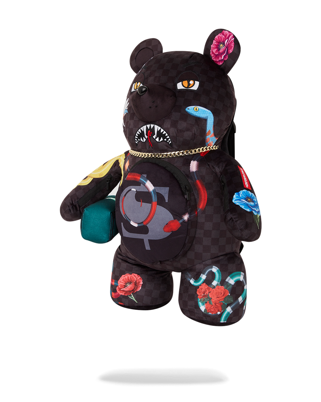 SPRAYGROUND JARDIN D'EDEN MONEYBEAR TEDDYBEAR BACKPACK