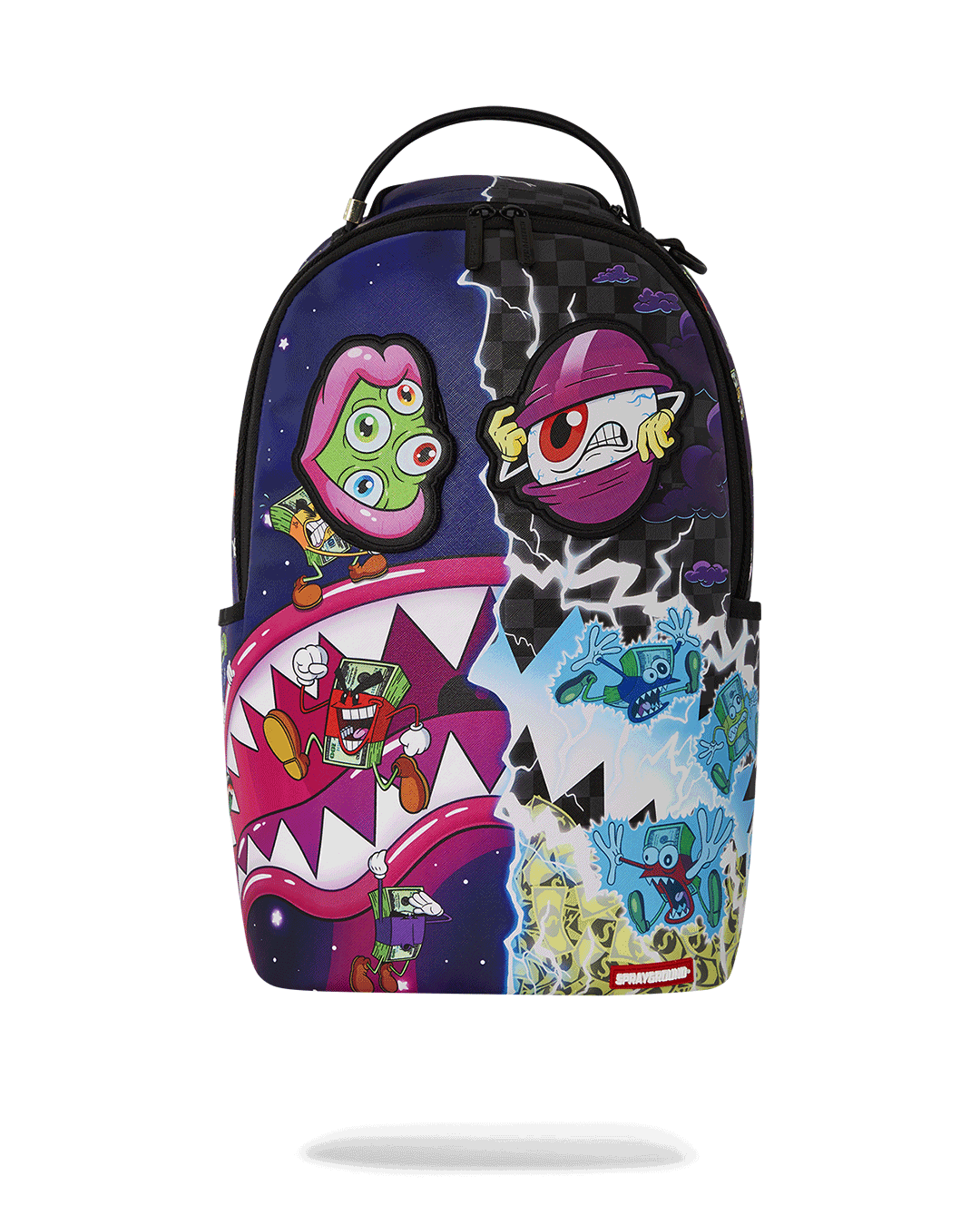 SPRAYGROUND MONEY BOYS SPLIT CRAZY EYES - 6 REMOVABLE VELCRO EYE PATCHES