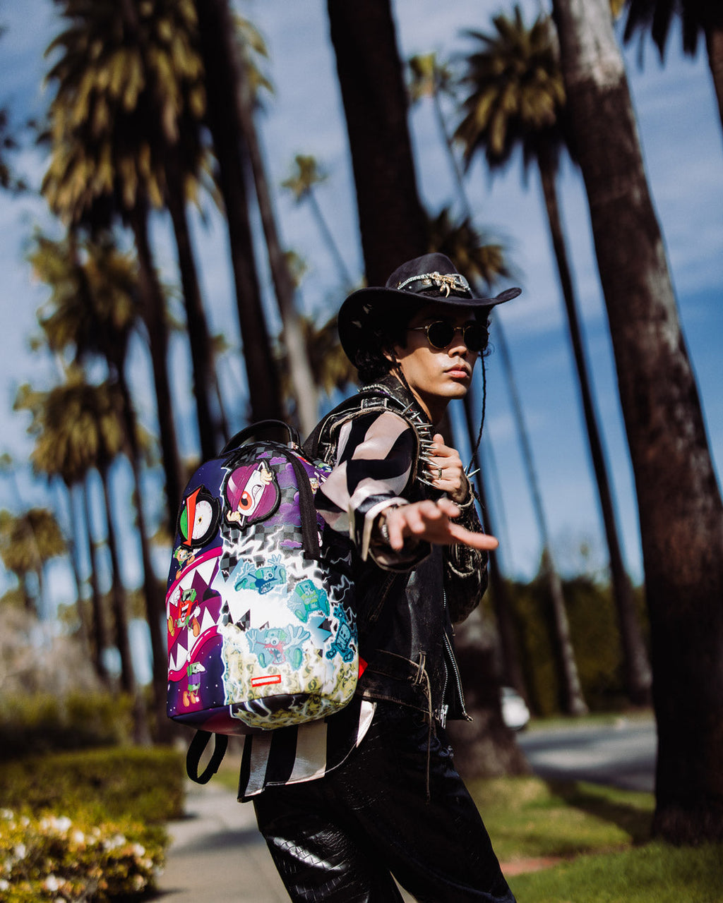 SPRAYGROUND MONEY BOYS SPLIT CRAZY EYES - 6 REMOVABLE VELCRO EYE PATCHES