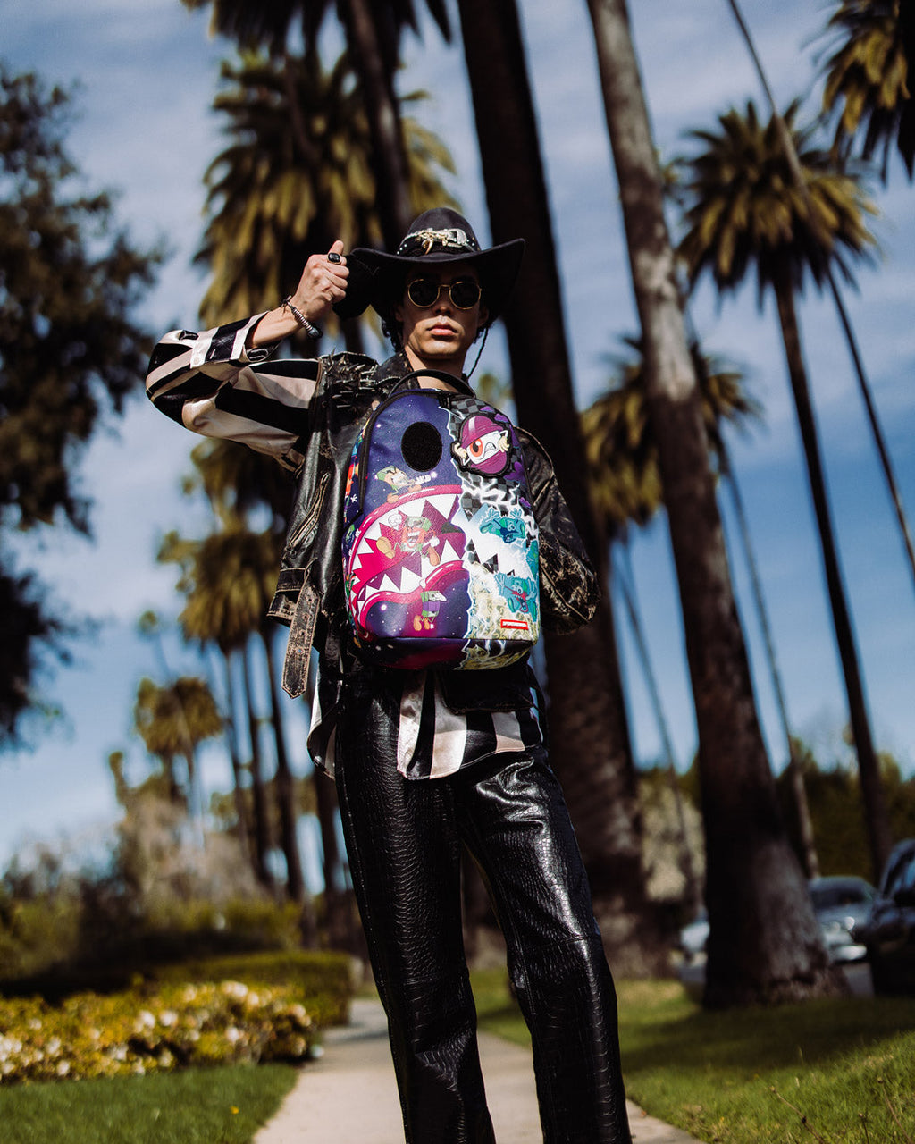 SPRAYGROUND MONEY BOYS SPLIT CRAZY EYES - 6 REMOVABLE VELCRO EYE PATCHES