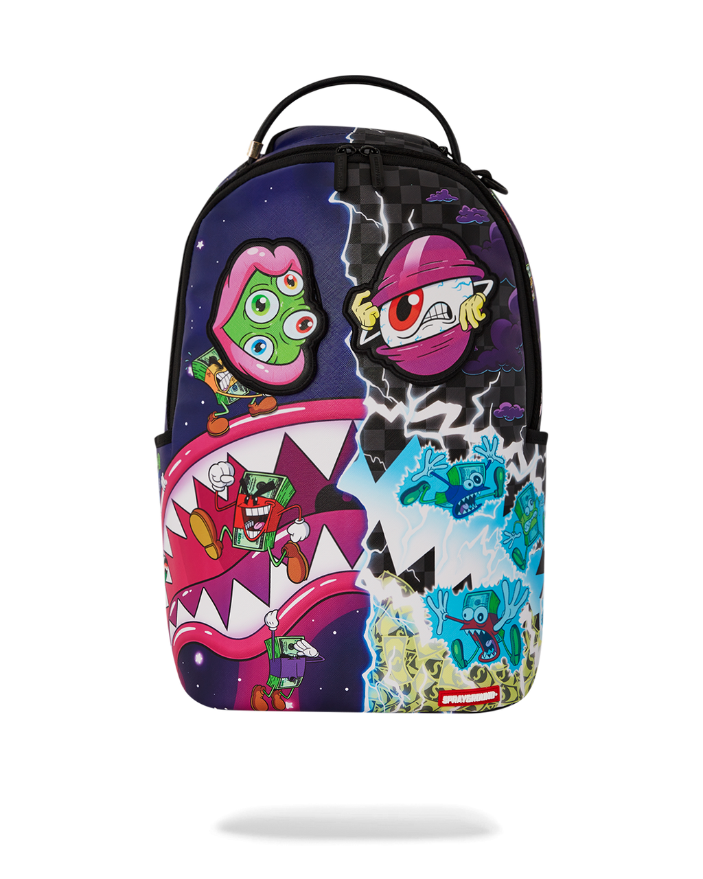 SPRAYGROUND MONEY BOYS SPLIT CRAZY EYES - 6 REMOVABLE VELCRO EYE PATCHES