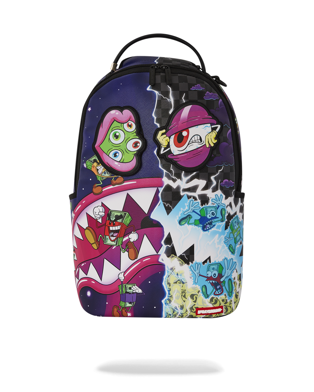 SPRAYGROUND MONEY BOYS SPLIT CRAZY EYES - 6 REMOVABLE VELCRO EYE PATCHES