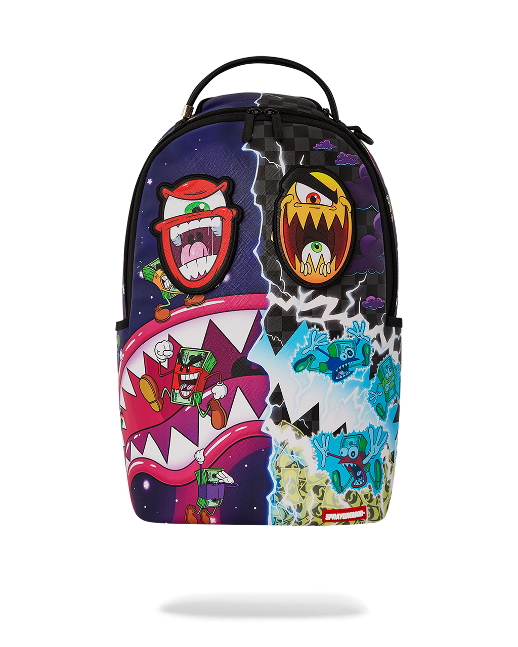 SPRAYGROUND MONEY BOYS SPLIT CRAZY EYES - 6 REMOVABLE VELCRO EYE PATCHES