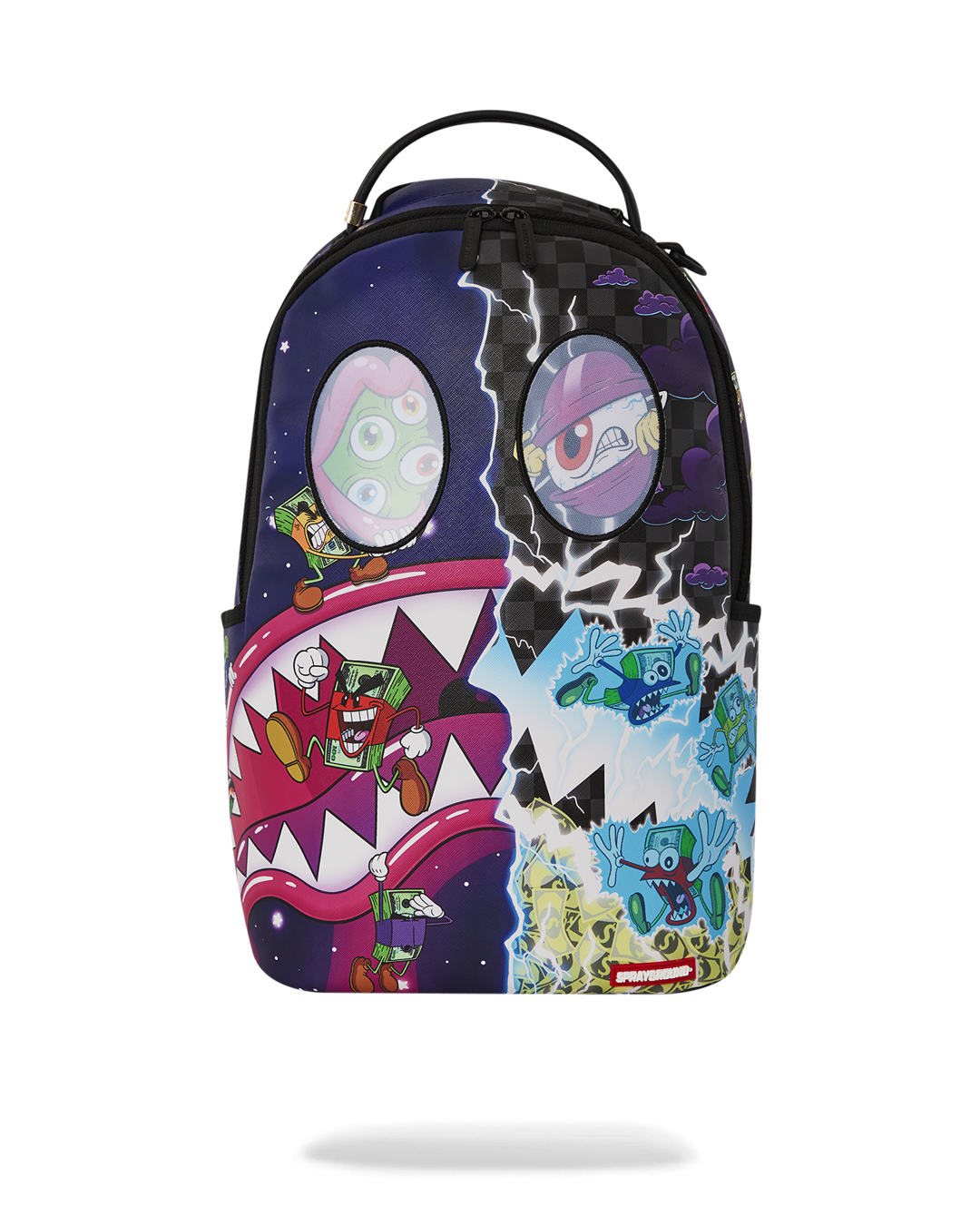 SPRAYGROUND MONEY BOYS SPLIT CRAZY EYES - 6 REMOVABLE VELCRO EYE PATCHES