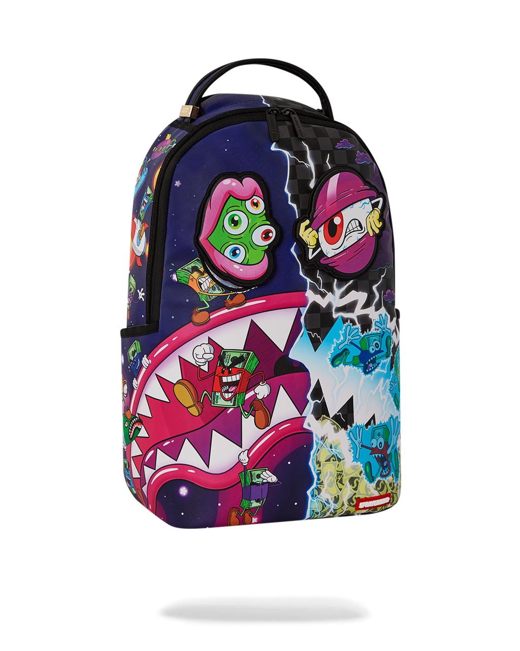 SPRAYGROUND MONEY BOYS SPLIT CRAZY EYES - 6 REMOVABLE VELCRO EYE PATCHES