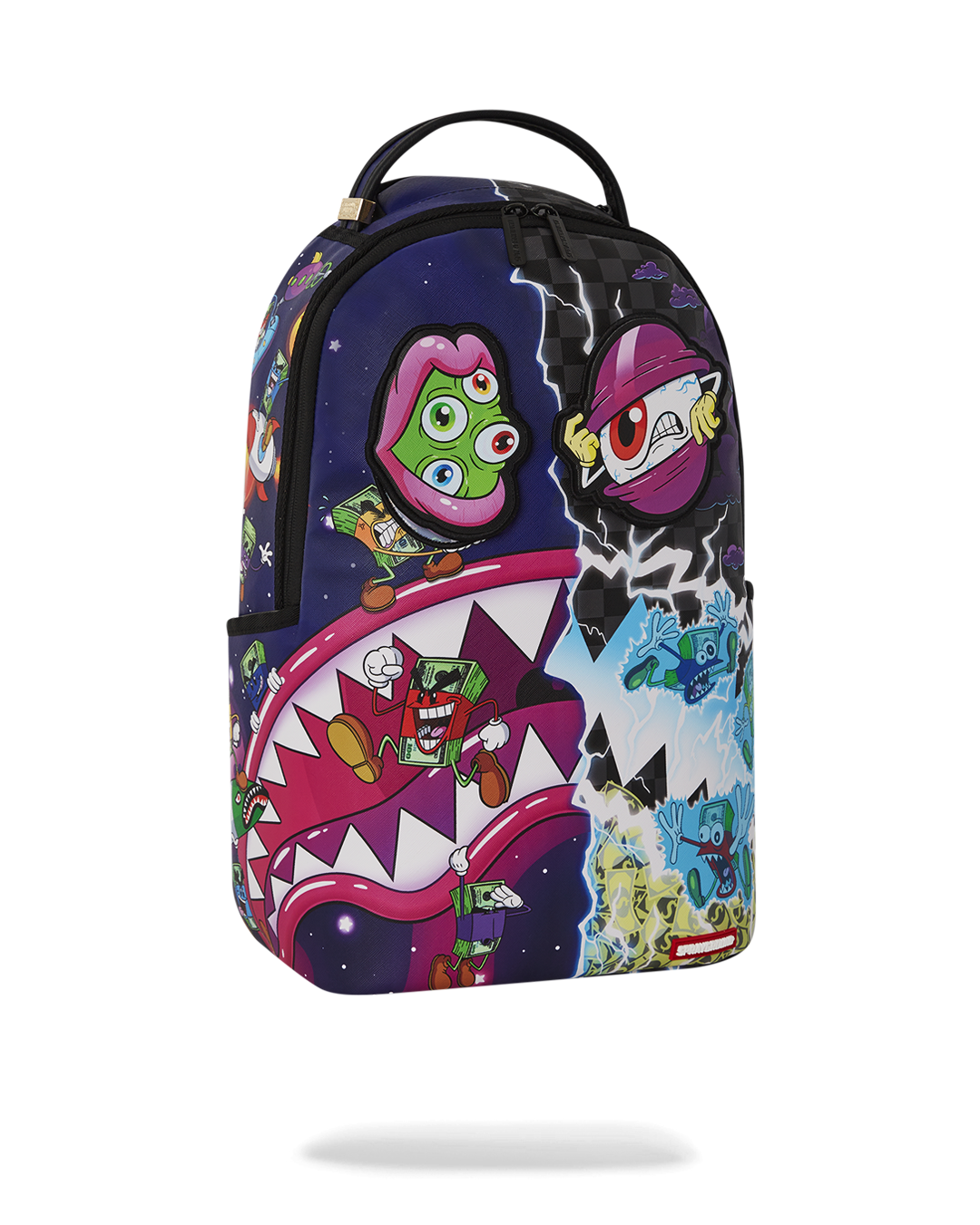 SPRAYGROUND MONEY BOYS SPLIT CRAZY EYES - 6 REMOVABLE VELCRO EYE PATCHES