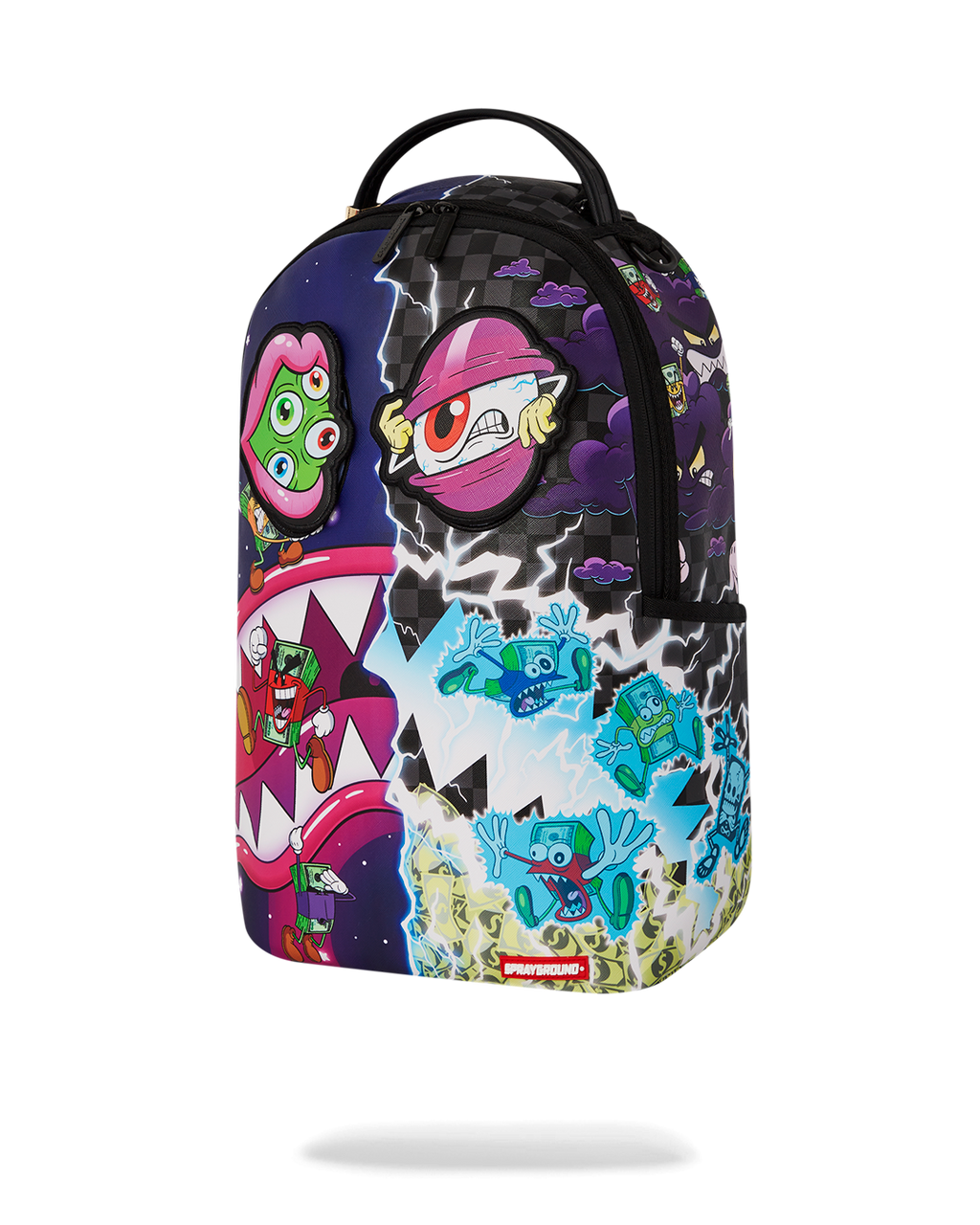 SPRAYGROUND MONEY BOYS SPLIT CRAZY EYES - 6 REMOVABLE VELCRO EYE PATCHES