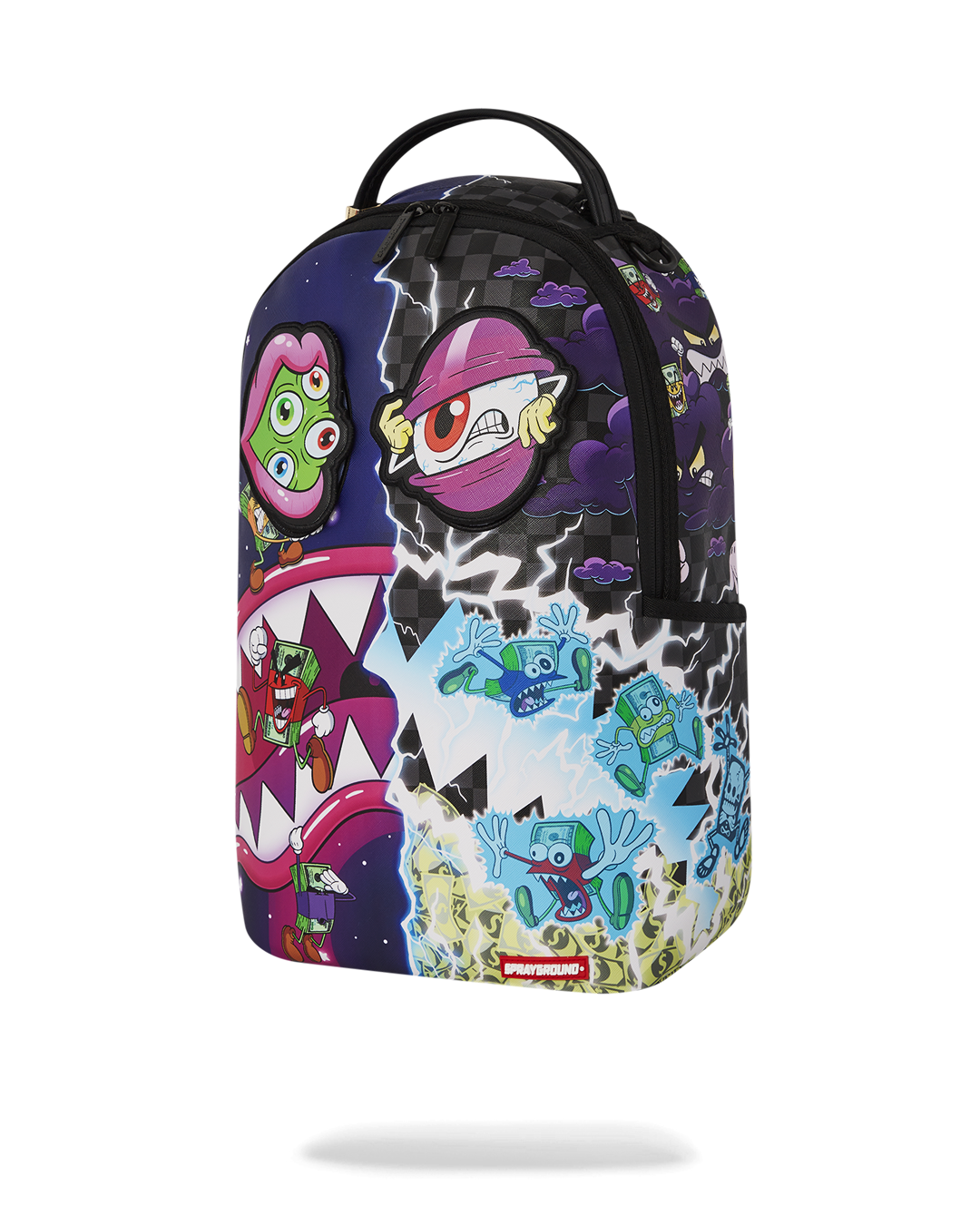 SPRAYGROUND MONEY BOYS SPLIT CRAZY EYES - 6 REMOVABLE VELCRO EYE PATCHES
