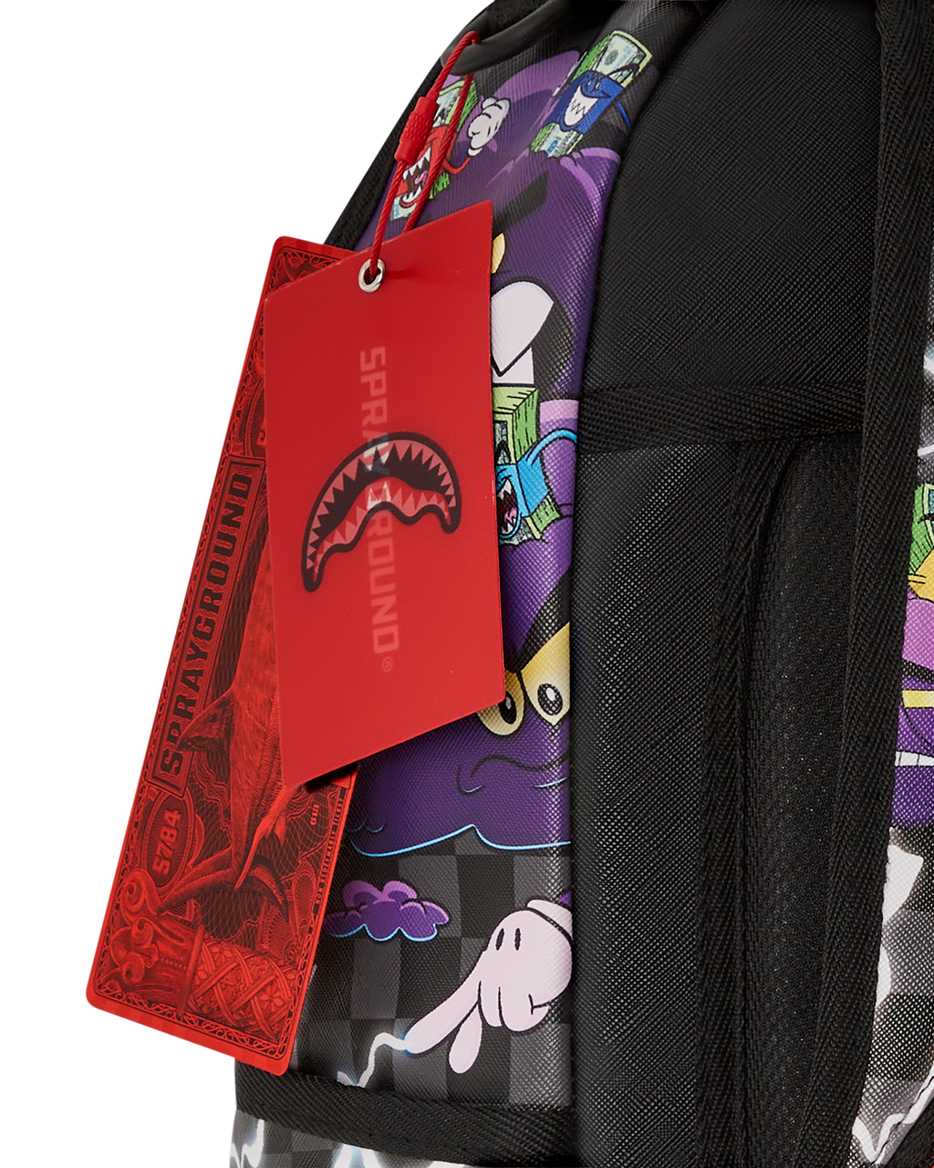SPRAYGROUND MONEY BOYS SPLIT CRAZY EYES - 6 REMOVABLE VELCRO EYE PATCHES