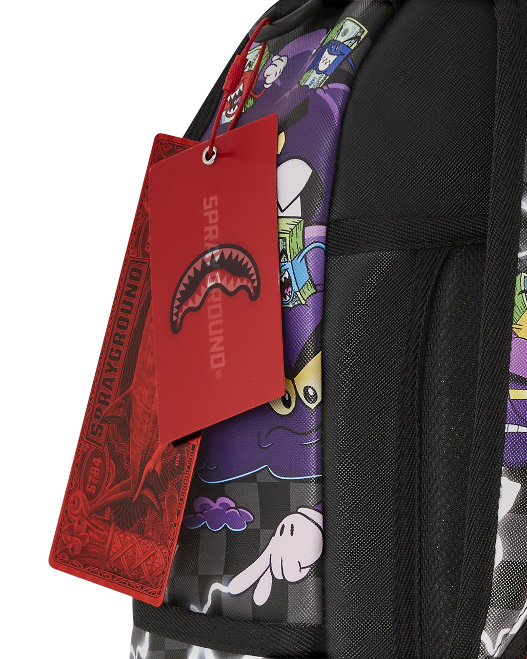 SPRAYGROUND MONEY BOYS SPLIT CRAZY EYES - 6 REMOVABLE VELCRO EYE PATCHES
