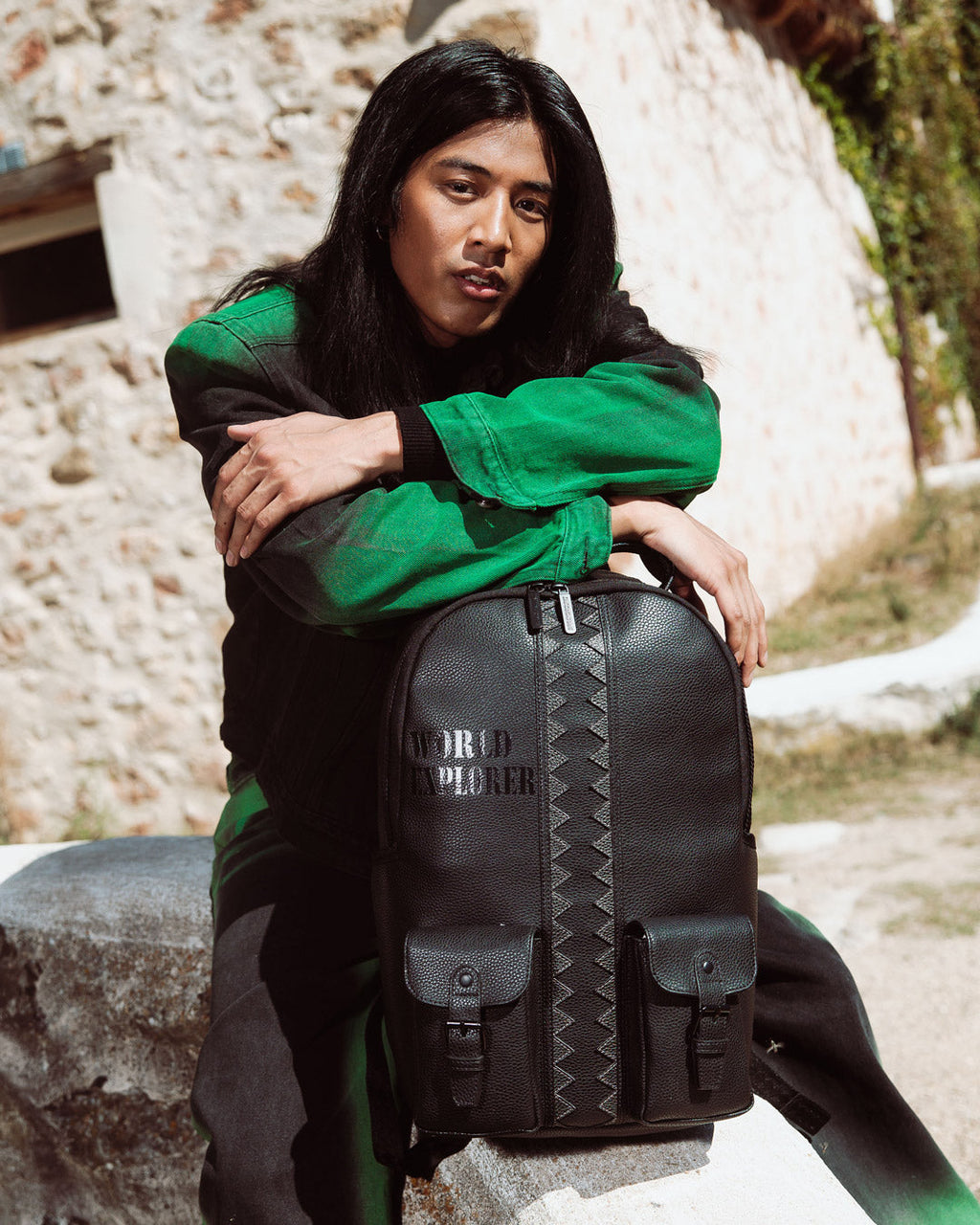 SPRAYGROUND WORLD EXPLORER ENTREPRENEUR BACKPACK