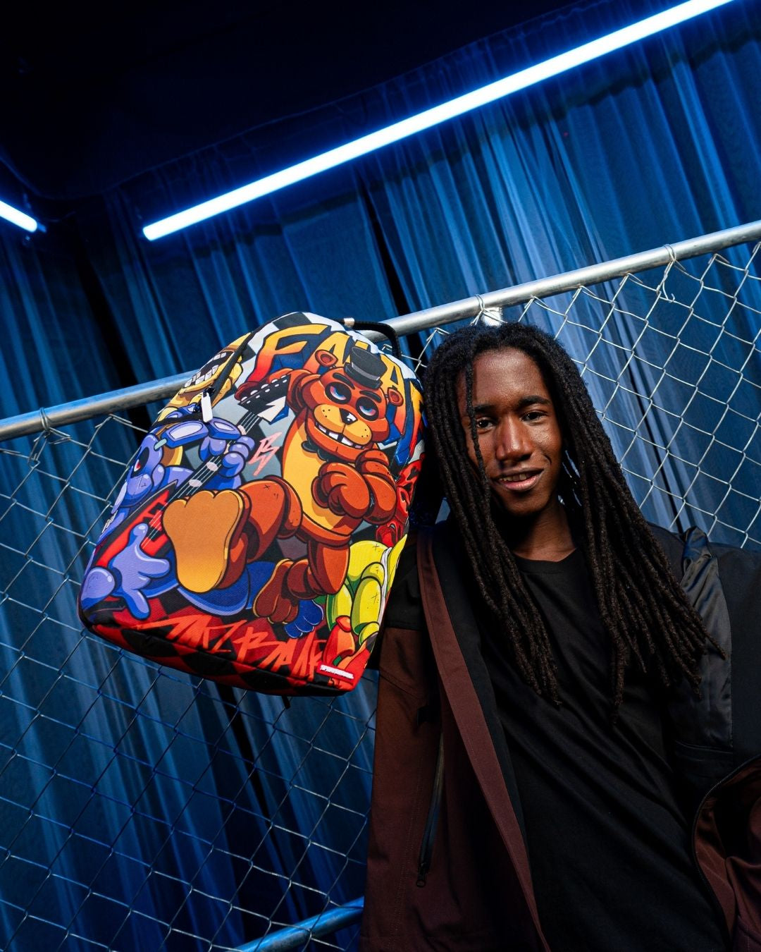 SPRAYGROUND FIVE NIGHTS AT FREDDY'S OFFICIAL DLXSR BACKPACK