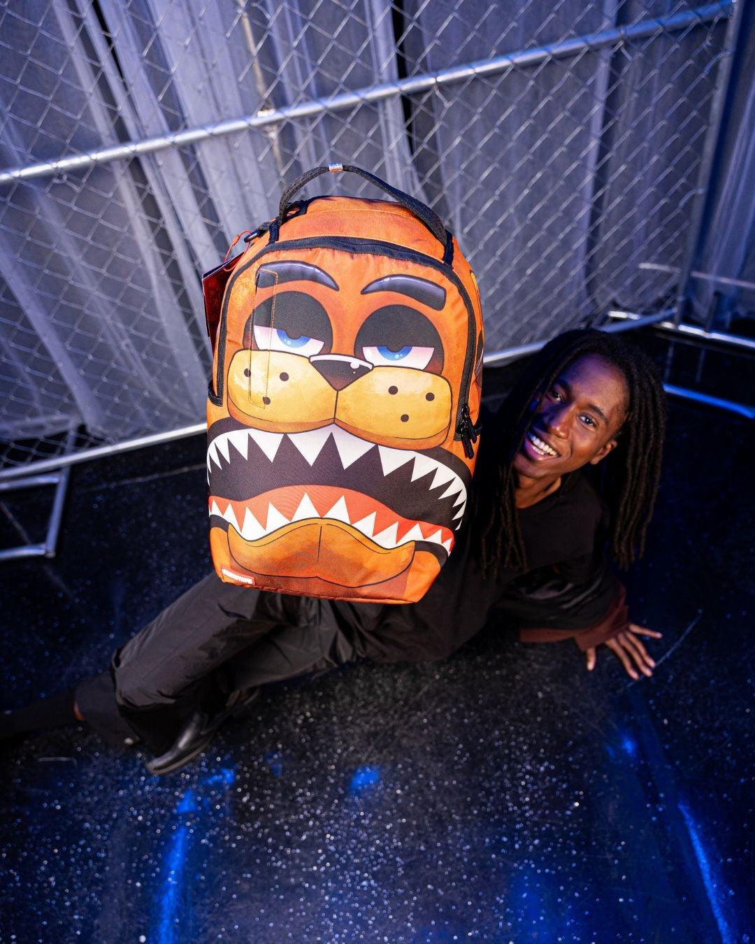 SPRAYGROUND FIVE NIGHTS AT FREDDY'S SHARK DLXSR BACKPACK