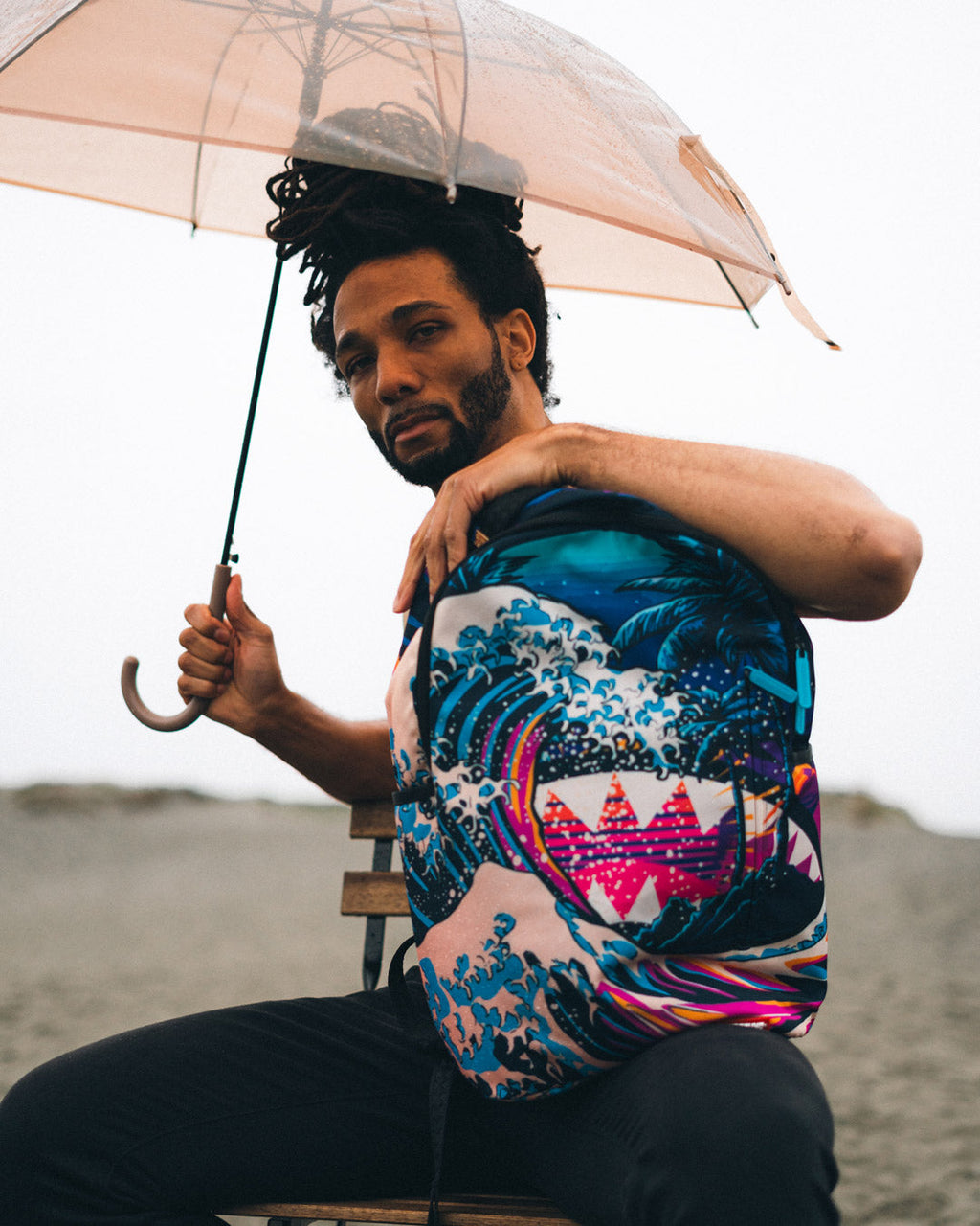 SPRAYGROUND CAMOKAWA VICE DLXSR BACKPACK