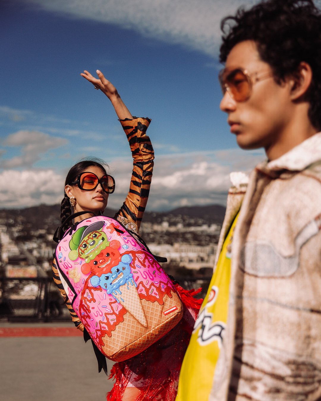 SPRAYGROUND TROUBLE MELT DLXSR BACKPACK