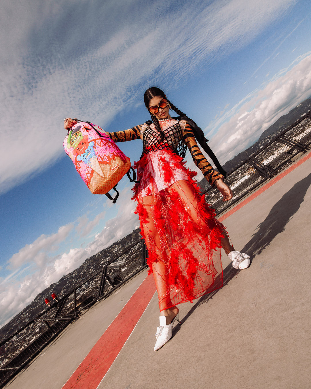 SPRAYGROUND TROUBLE MELT DLXSR BACKPACK