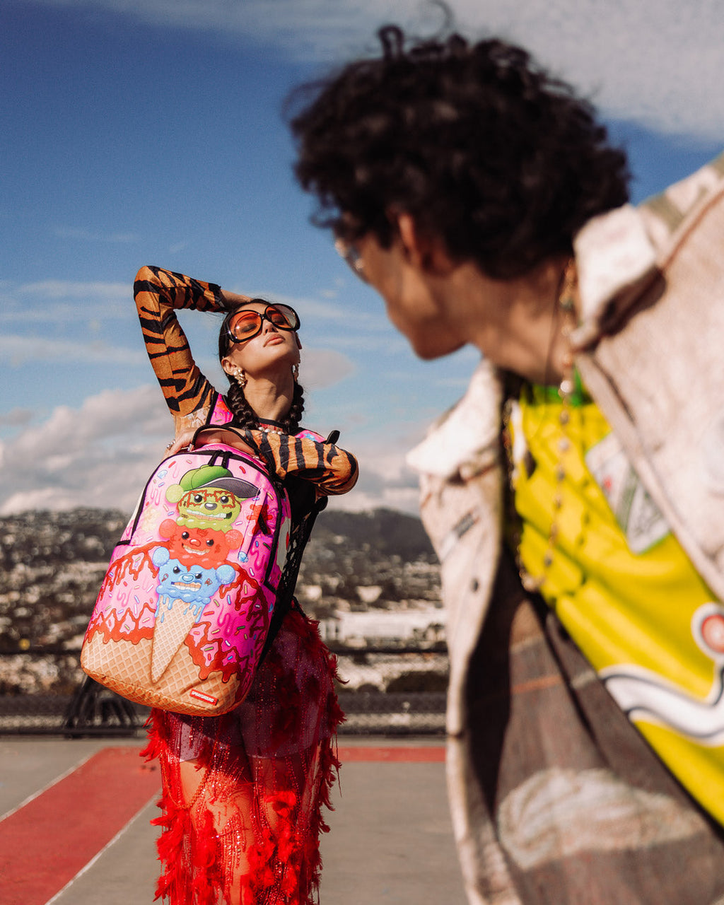 SPRAYGROUND TROUBLE MELT DLXSR BACKPACK