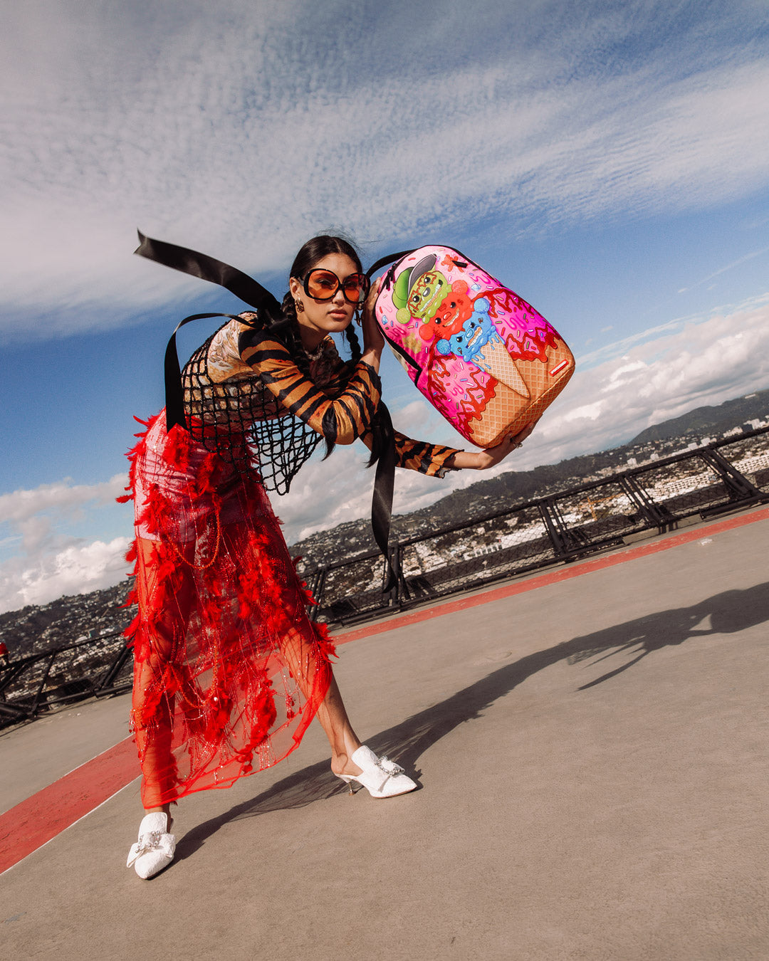 SPRAYGROUND TROUBLE MELT DLXSR BACKPACK