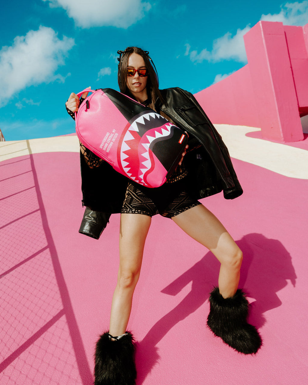 SPRAYGROUND SHARK CENTRAL SUPERNOVA