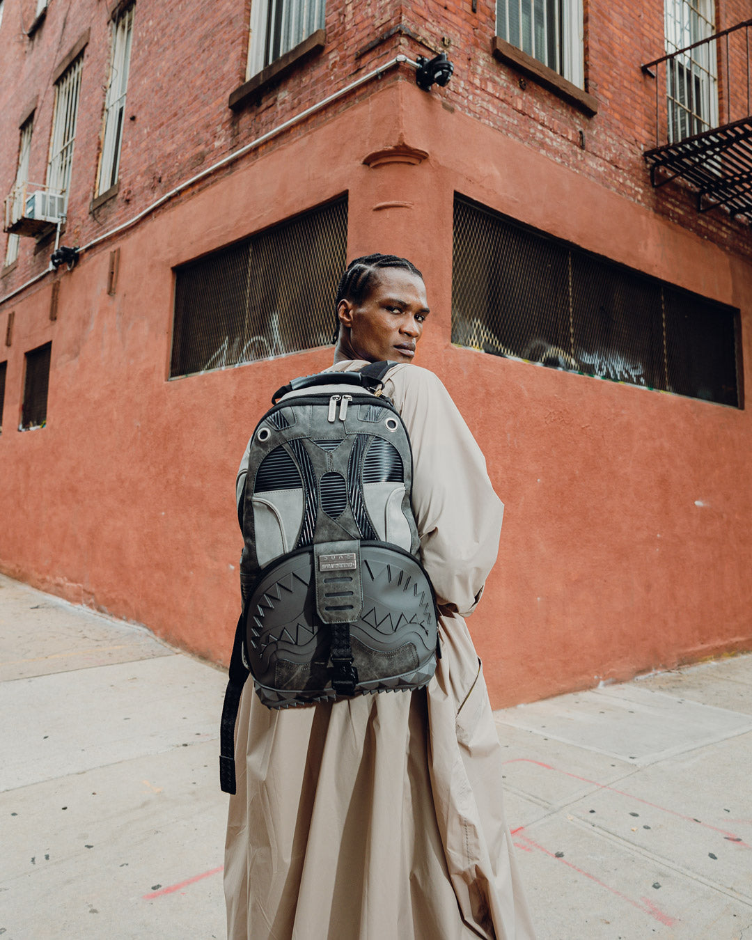SPRAYGROUND DUNE STILLSUIT SHARK BACKPACK