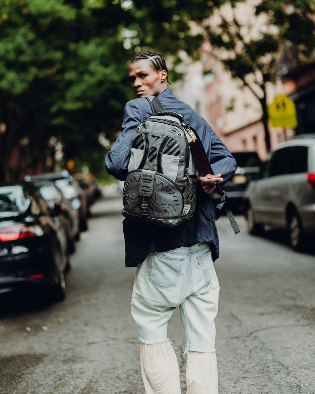 SPRAYGROUND DUNE STILLSUIT SHARK BACKPACK