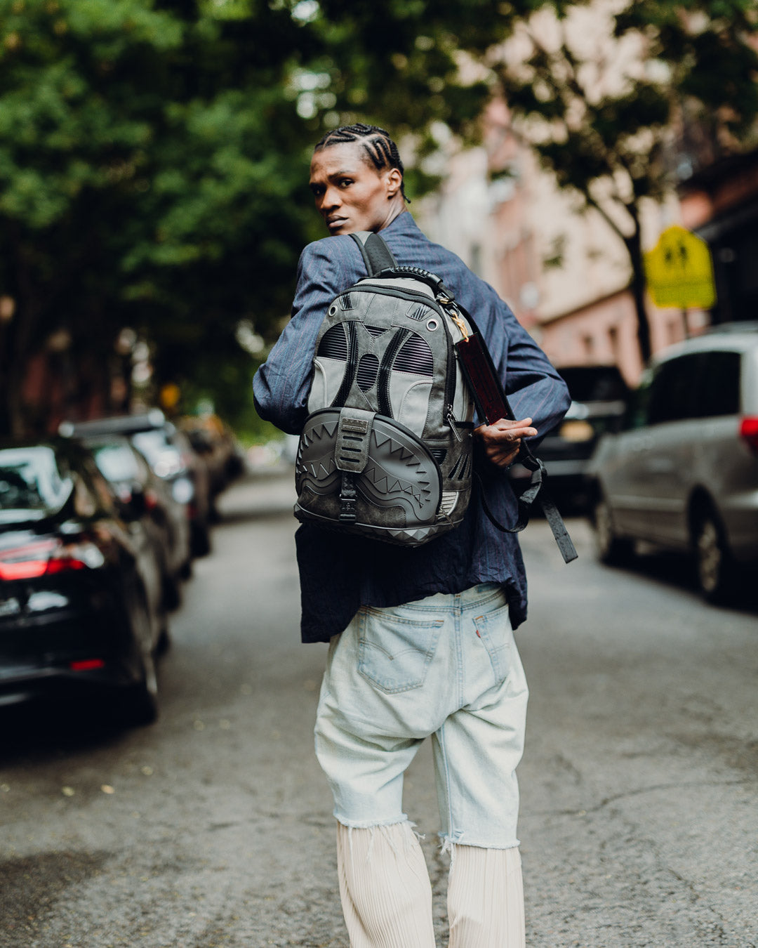 SPRAYGROUND DUNE STILLSUIT SHARK BACKPACK