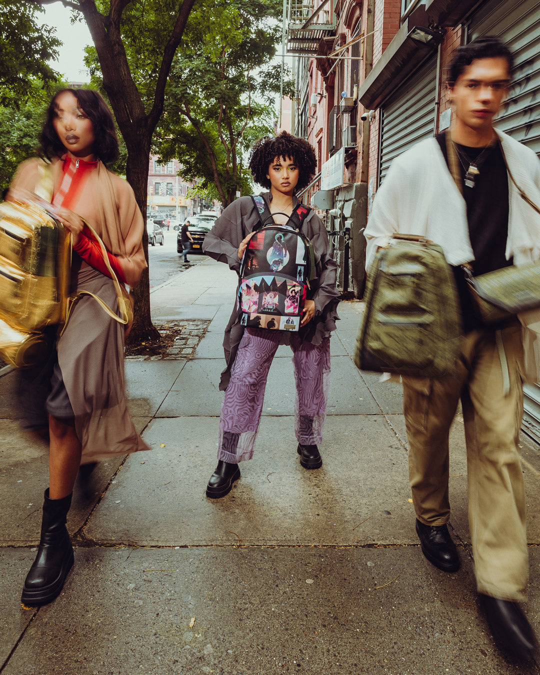 SPRAYGROUND DUNE COLLAGE BACKPACK