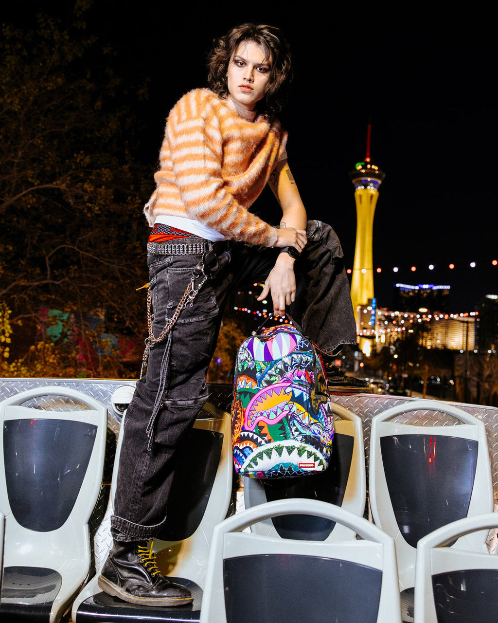 SPRAYGROUND CANT STOP THE SHARK DLXSR BACKPACK