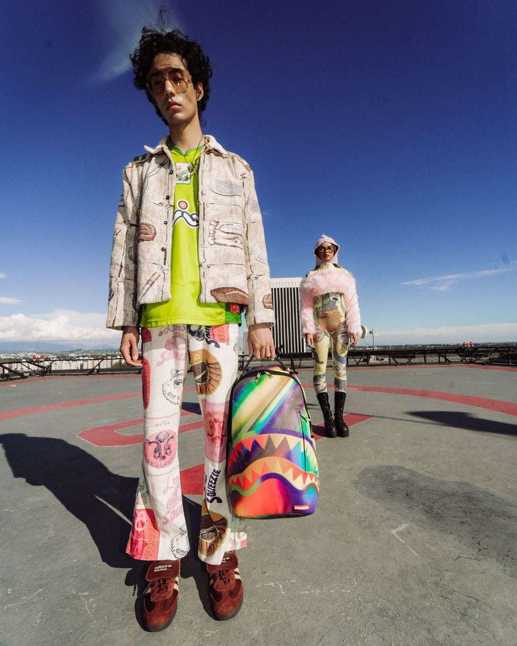 SPRAYGROUND AURORA BOREALIS DLXSV BACKPACK