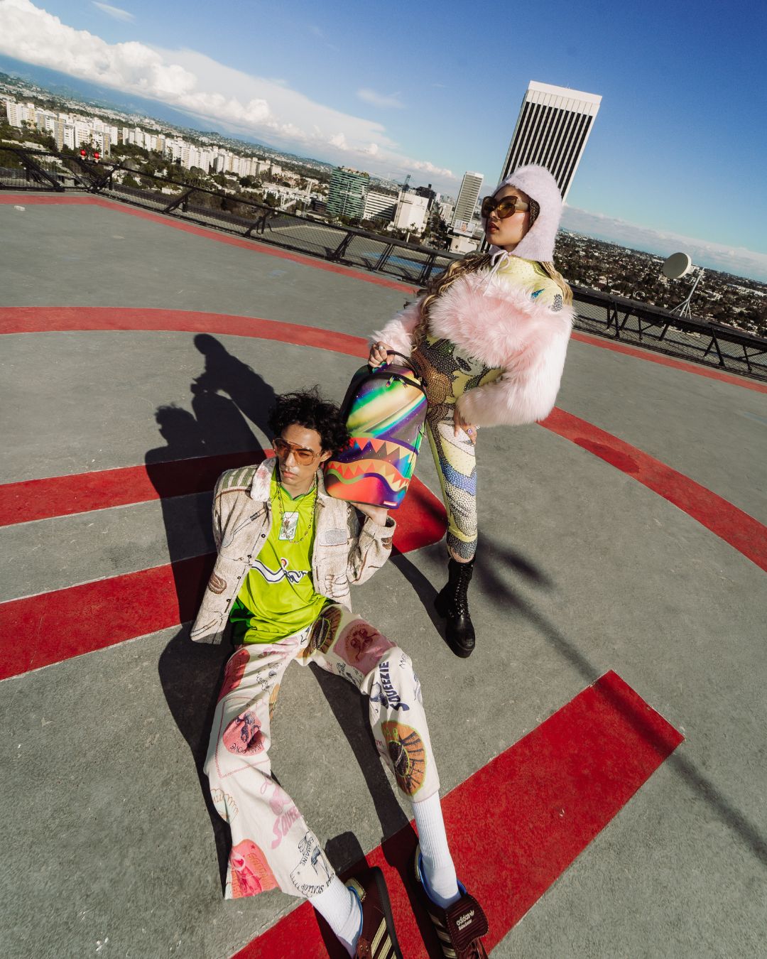 SPRAYGROUND AURORA BOREALIS DLXSV BACKPACK