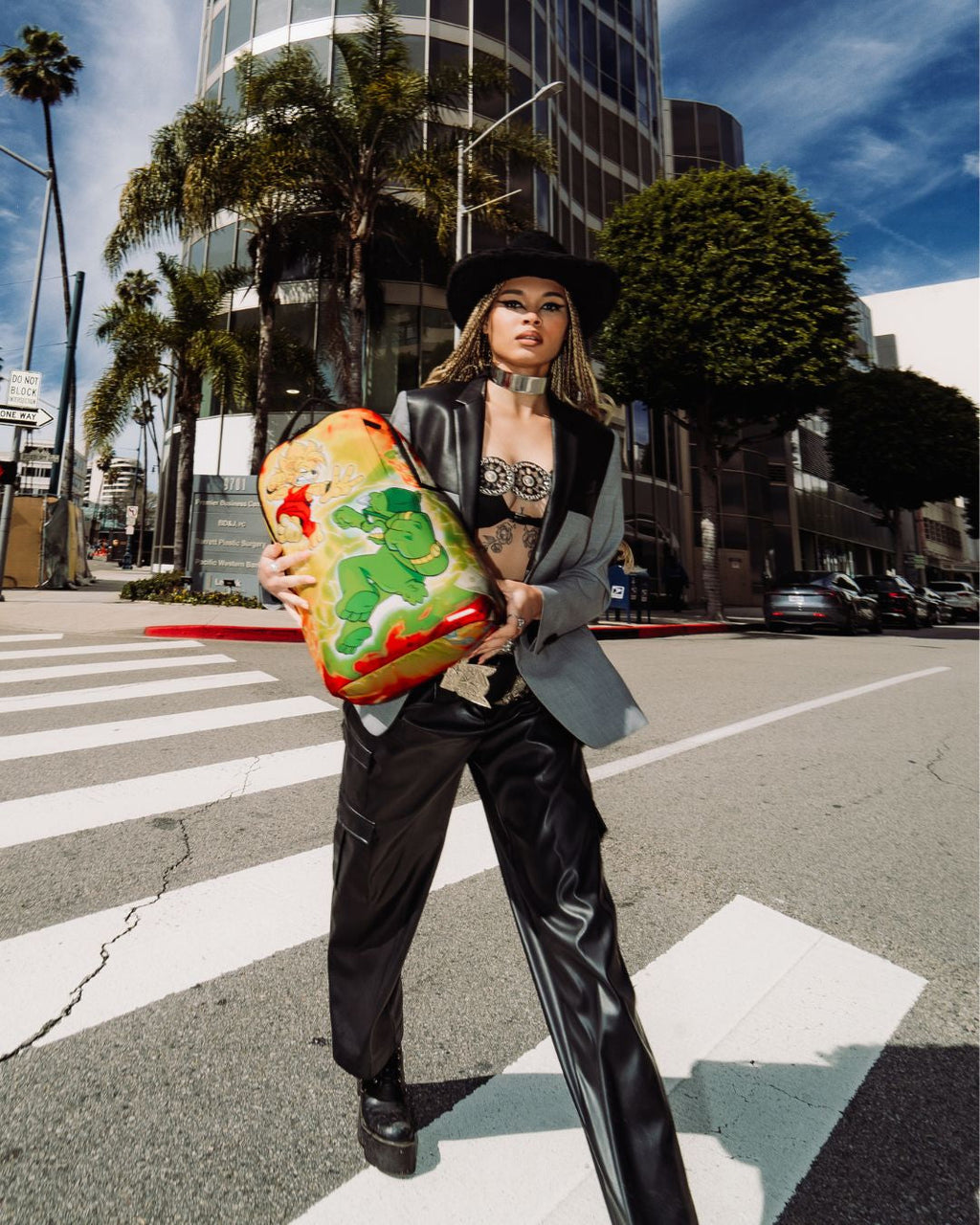 SPRAYGROUND KOMBAT OF THE BEARS DLXSR BACKPACK