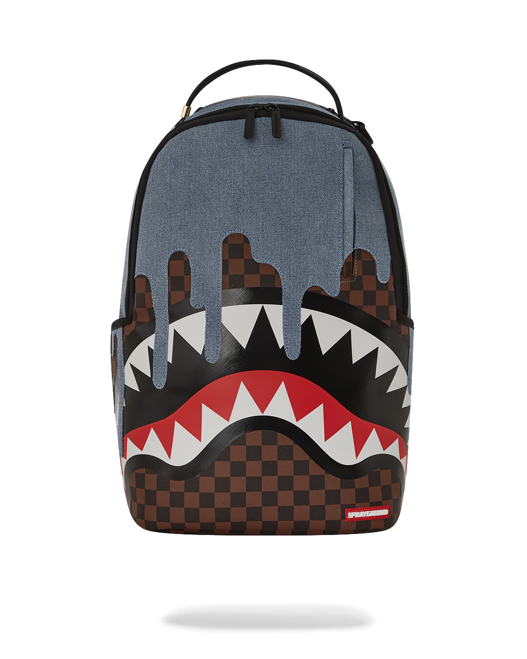 SPRAYGROUND FABRIC HOUSE SHARK DRIP BACKPACK