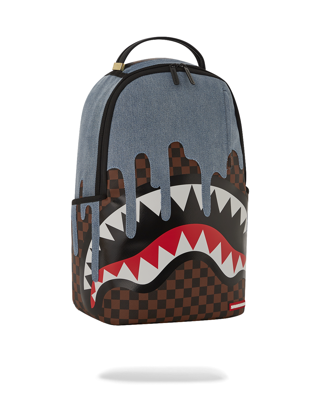 SPRAYGROUND FABRIC HOUSE SHARK DRIP BACKPACK