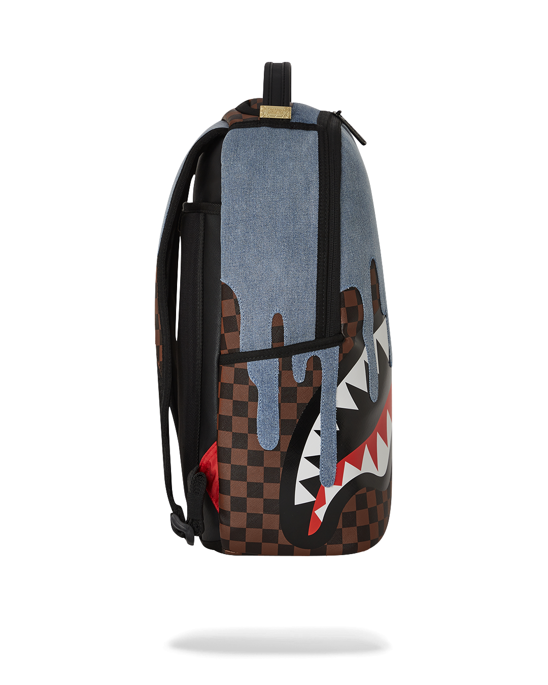 SPRAYGROUND FABRIC HOUSE SHARK DRIP BACKPACK