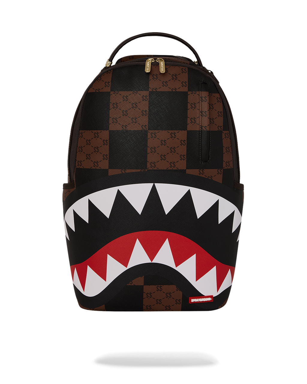 SPRAYGROUND THAT BIG CHECK SHARK BACKPACK