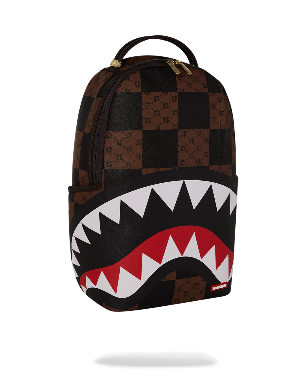SPRAYGROUND THAT BIG CHECK SHARK BACKPACK