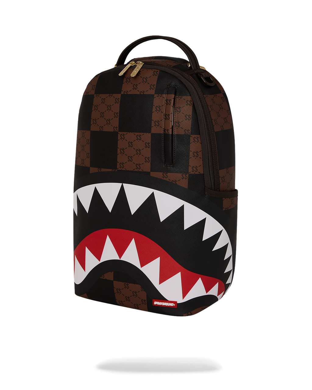 SPRAYGROUND THAT BIG CHECK SHARK BACKPACK