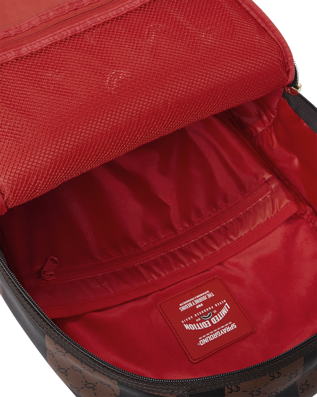 SPRAYGROUND THAT BIG CHECK SHARK BACKPACK