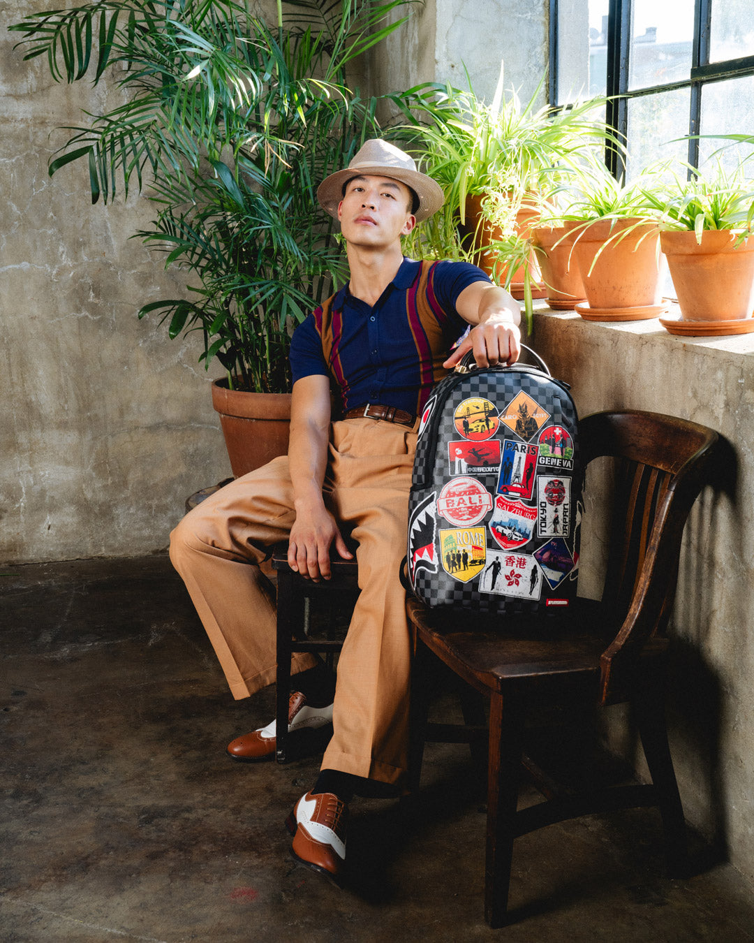 SPRAYGROUND GLOBAL MOGUL UNLIMITED MILES BACKPACK