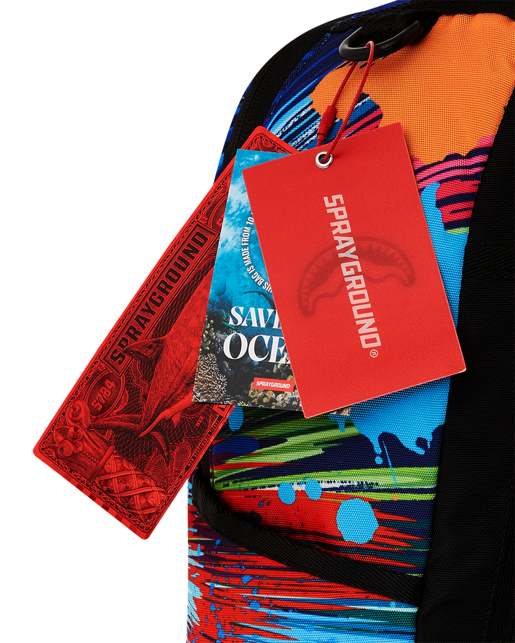 SPRAYGROUND PAINT XPLOSION DLXSR BACKPACK